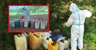 Explosivos, armas y 11,000 litros de químicos: el hallazgo que encendió las alertas en Sinaloa