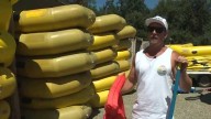 Northern California residents seek relief from heat at American River