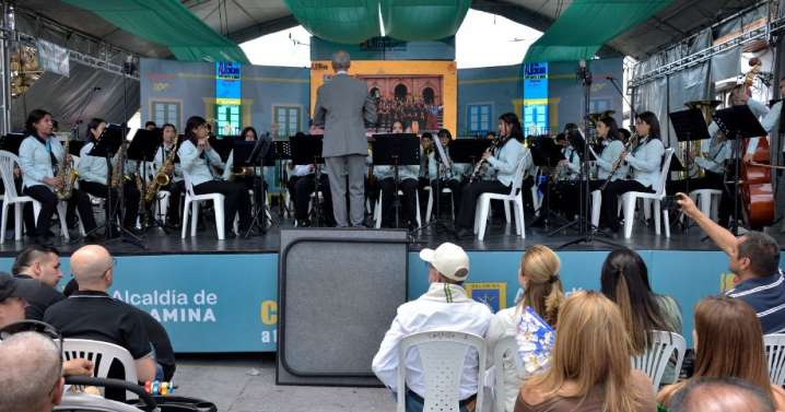 Más de 750 estudiantes brillan en la 42ª edición del Concurso de Bandas en este municipio de Caldas
