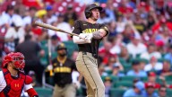 Padres put Jackson Merrill on IL with sprained left ankle