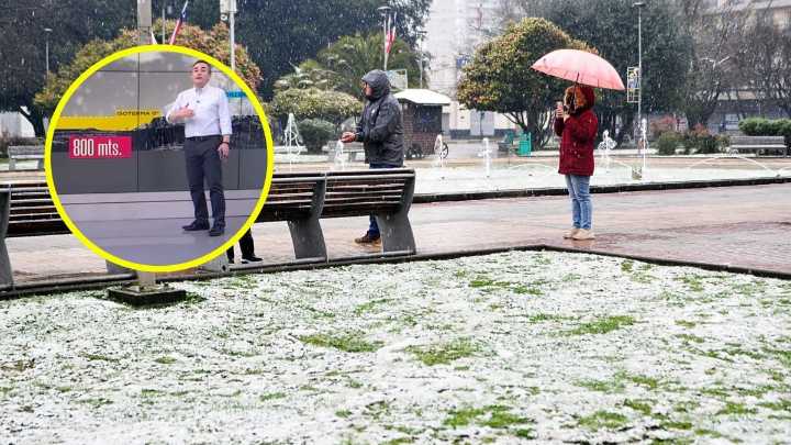 ¿Qué tiene que pasar para que caiga nieve?: Revisa la explicación de Alejandro Sepúlveda sobre la isoterma cero