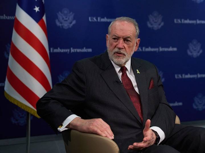 U.S. ambassador blames Europe for stalled Gaza talks