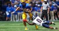 Eli Holstein throws a career-high 4 touchdown passes as Pittsburgh eases by Duquesne 61