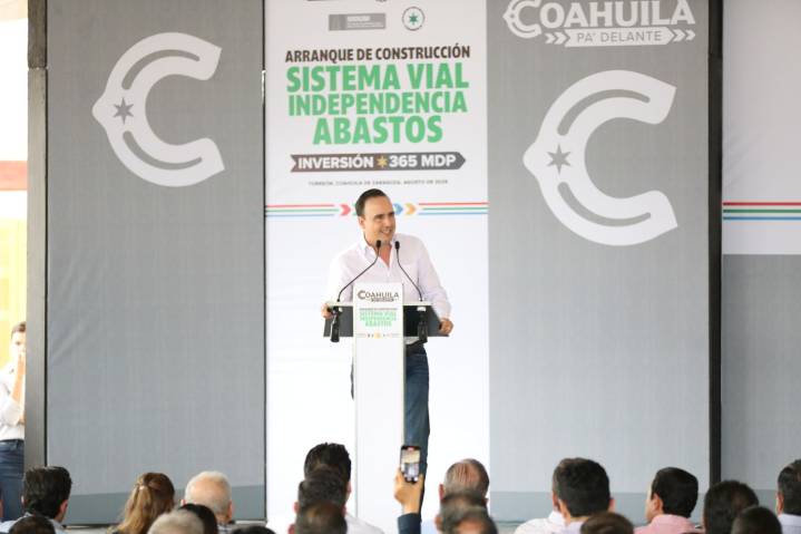 Seguimos construyendo grandes obras en Coahuila: Manolo Jiménez