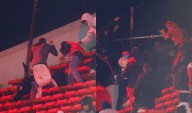 Violencia en Copa Sudamericana: varios heridos y detenidos en partido entre Independiente y la U de Chile
