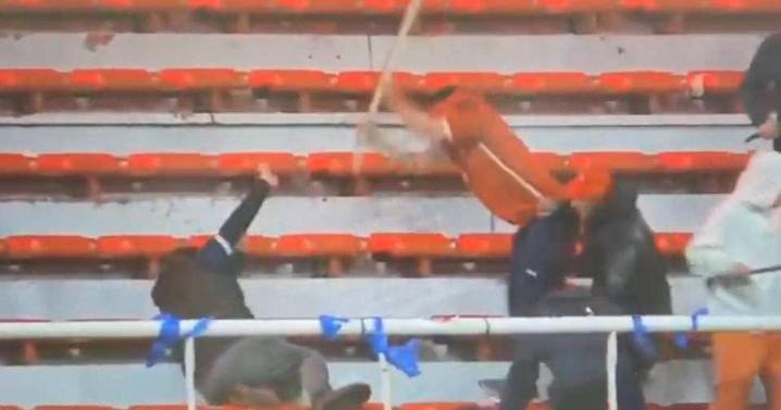Violencia extrema suspende Independiente vs U. de Chile en Copa Sudamericana