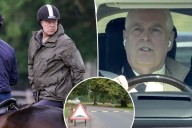 Prince Andrew's foul-mouthed rant at builders revealed after confronting them during horse ride