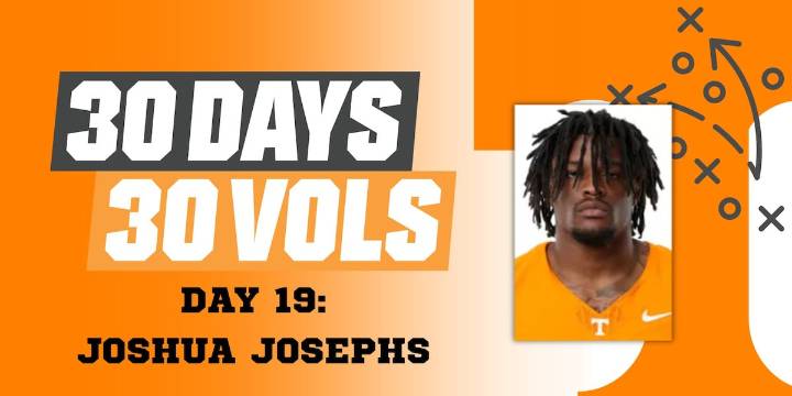 30 Days 30 Vols | Day 19: Joshua Josephs