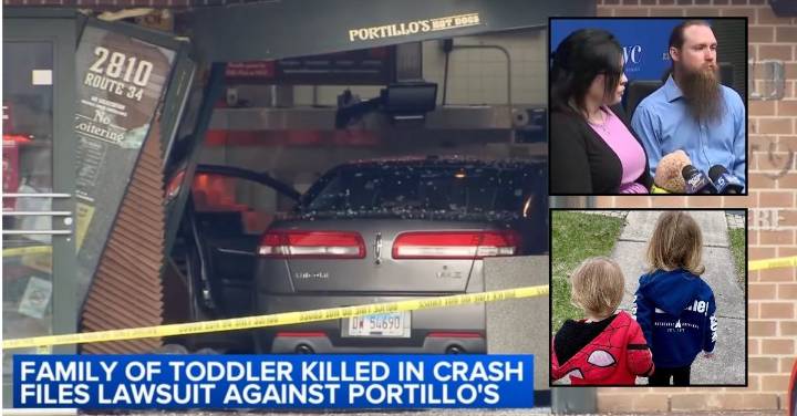 2-year-old enjoying lunch with family gets mowed down by driver, family sues restaurant
