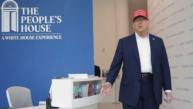 Trump visits a DC gift shop and the Kennedy Center during military crackdown