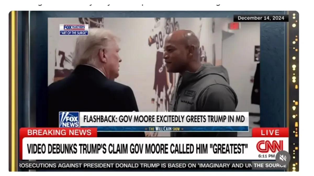‘Literally Caught on Tape’: CNN Drops Trump’s Actual Conversation with Gov. Wes Moore and It’s Absolutely Nothing Like He Remembered