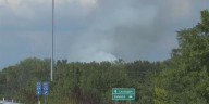 Crews battling fire at Lexington landfill