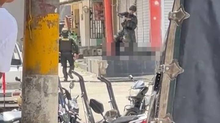 Asesinan a dos policías en pleno casco urbano del municipio de Morales, Cauca