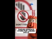 Thieves ransack La Puente resale shop for its Labubu dolls