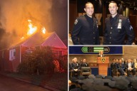 Exclusive | NYPD cops who saved 2 from NYC house fire promoted