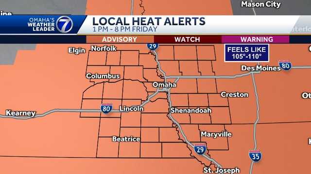 What to know: Dangerous heat Friday, weekend storms possible