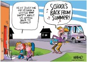 Cartoonist’s take: ‘Back to school’