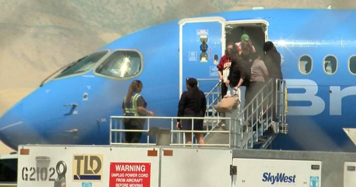 Breeze Airways flight diverted due to passenger waving skateboard and shouting slurs