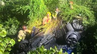 Helmet cam captures dramatic Slidell rescue after car flips into canal brush