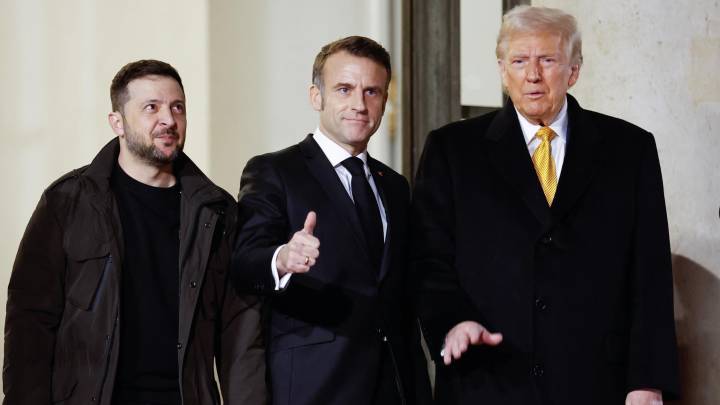 Macron, Von der Leyen y otros líderes europeos acompañarán a Zelenski mañana en Washington para reunirse con Trump