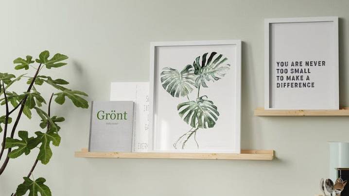 IKEA’s revamped picture ledge is now half price — and its perfect for college dorms