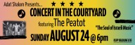 Concert in the Courtyard: Israeli Band The Peatot Brings High-Energy Sound to Adat Shalom Synagogue