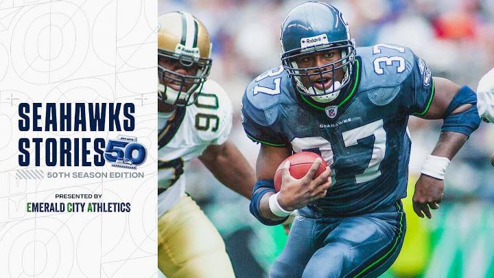 Seahawks Stories 50th Season Edition: Top 50 QBs & RBs Hosted By Jen Mueller, Steve Raible & Kenny Mayne