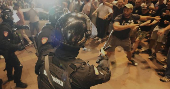 Serbian protesters are back on the streets as clashes with government loyalists escalate