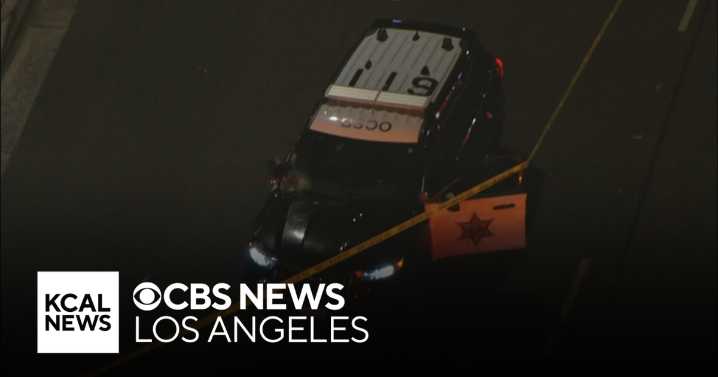 Pedestrian killed in crash with Orange County Sheriff's Department deputy