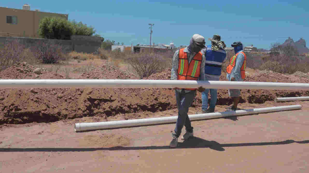 Arranca Ayuntamiento de Guaymas obra en sector Ranchitos San Carlos