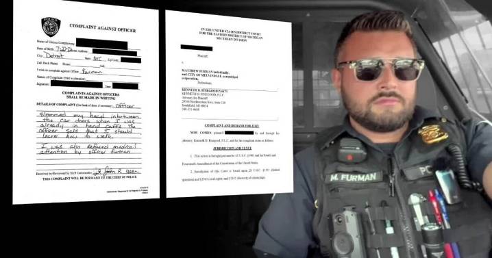 Controversial Melvindale Lt. at center of WXYZ investigations charged in 3 separate incidents