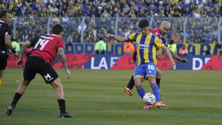 El podio de Newell's: Martín Fernández y su entrega, casi lo único para rescatar en el clásico