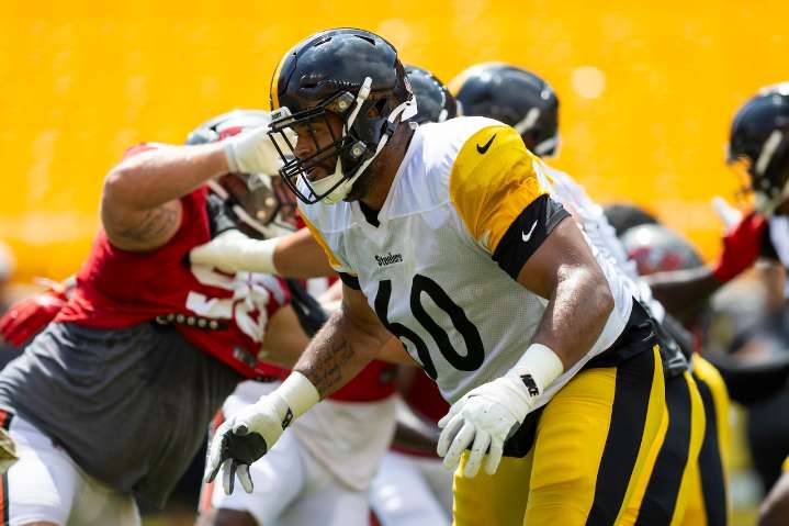 Pittsburgh Steelers let go of athletic offensive lineman