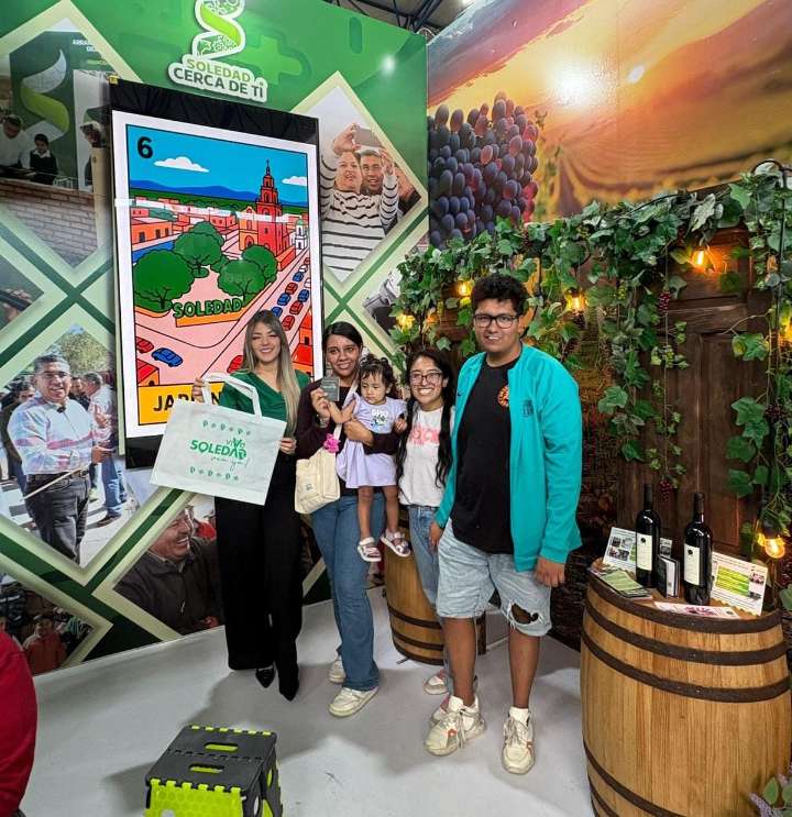 MUNICIPIO DE SOLEDAD ATRAPA A MILES DE VISITANTES EN LA FENAPO CON SU MÚLTIPLE RIQUEZA