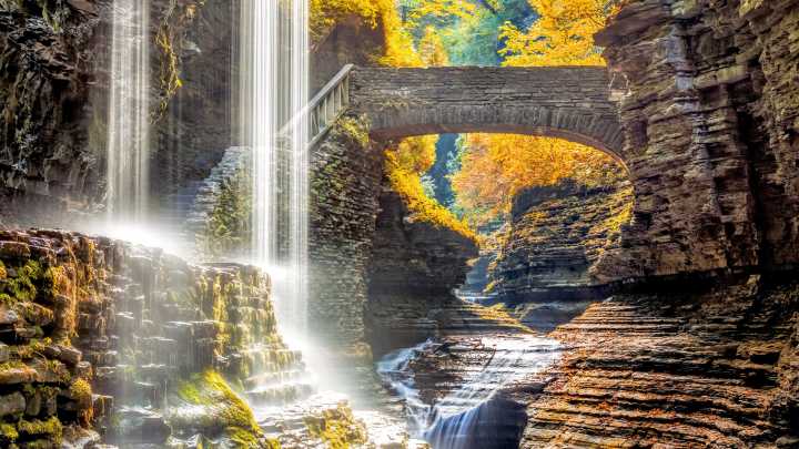 America's Most Popular State Park Is Officially This Waterfall