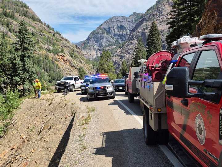 2 killed when car rolls off mountain south of Ouray