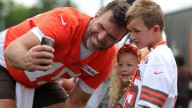 What was Joe Flacco's response to being named Browns starting QB?