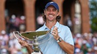 Tommy Fleetwood wins first PGA title at Tour Championship