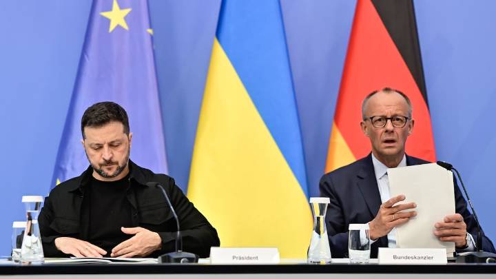 Los líderes europeos trasladan a Trump la necesidad de que sea Ucrania quien negocie las cuestiones territoriales con Rusia