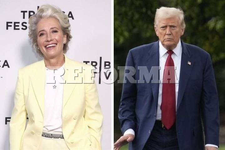 Revela Emma Thompson que Donald Trump le pidió una cita