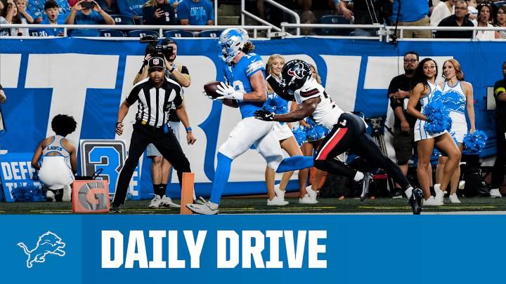 THE DAILY DRIVE: Rookie WR Isaac TeSlaa looks to be headed for early role in Lions offense