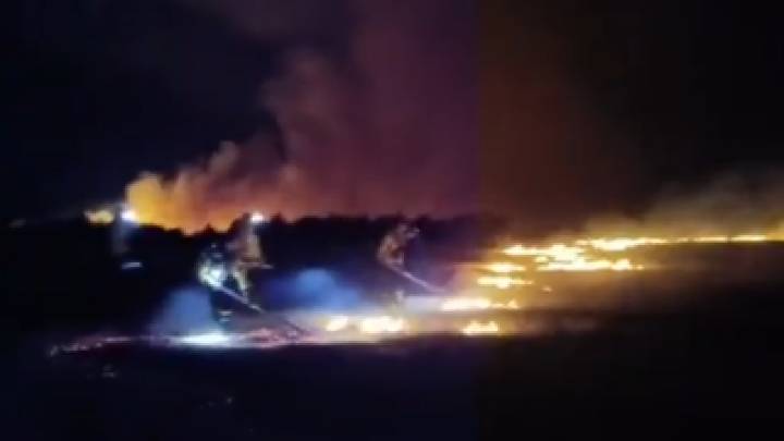 Confinamiento preventivo, varias carreteras cortadas y otras incidencias por el incendio en Calera y Chozas (Toledo), en nivel 2