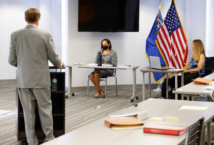Las Vegas judge Erika Ballou defends herself after being accused of defying Nevada Supreme Court