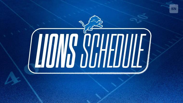 Detroit Lions schedule 2025: Dates, times, TV channels, live streams, tickets, scores for NFL football games