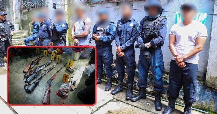 Detienen en Oaxaca a cuatro policías municipales por vínculos con grupos delictivos