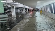 AICM reanuda operaciones tras fuertes lluvias en CDMX