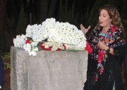 La lluvia desluce el homenaje de Granada a Lorca en el 89 aniversario de su asesinato