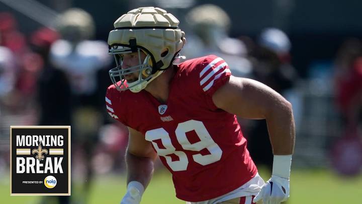 Morning Break: Saints claim TE Mason Pline