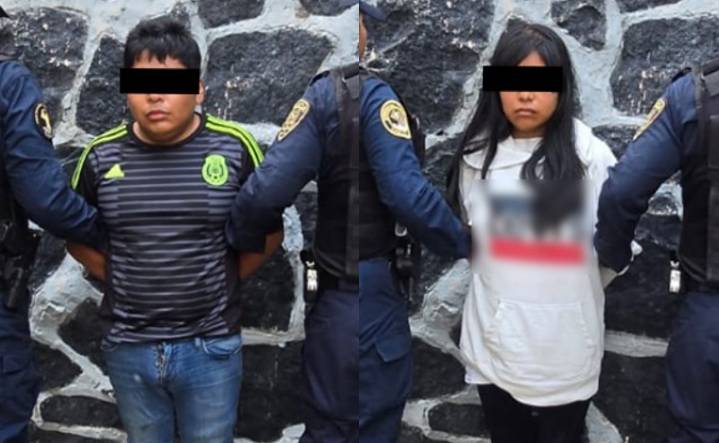 Detienen a pareja por abandonar a un bebé en Tacubaya; fueron identificados por cámaras de videovigilancia