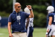 Penn State’s James Franklin on a youngster’s ascent: ‘He’s legitimately fighting for a starting job’